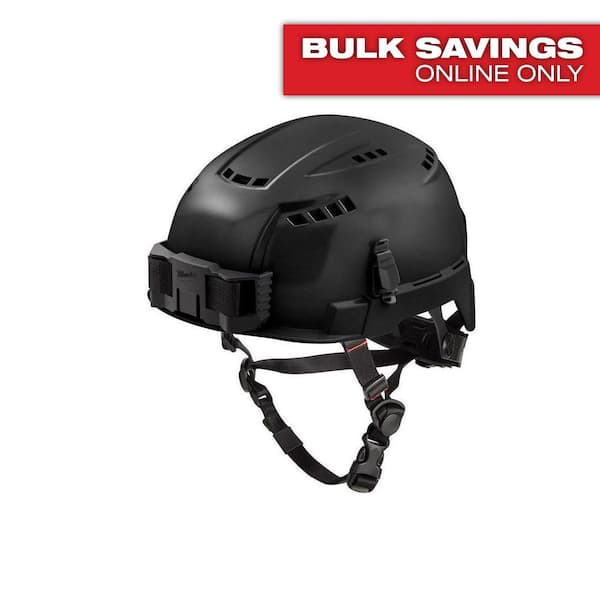 Milwaukee BOLT Black Type 2 Class C Vented Safety Helmet