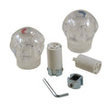 DANCO Large Faucet Handles in Clear Acrylic