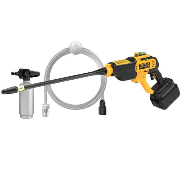 DEWALT 20V MAX 550 PSI 1.0 GPM Cold Water Cordless Battery Power Cleaner with 4-Nozzles (Tool Only) DCPW550B