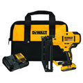 DEWALT 20V MAX XR Lithium-Ion 16-Gauge Cordless Finish Nailer Kit with 2.0Ah Battery, Charger and Kit Bag DCN662D1