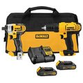 DEWALT 20V MAX Cordless Drill/Impact 2 Tool Combo Kit with (2) 20V 1.3Ah Batteries, Charger, and Bag