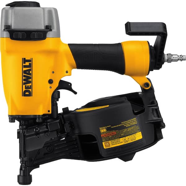 DEWALT Pneumatic 15-Degree Coil Corded Siding Nailer DW66C-1