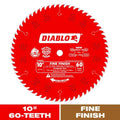 DIABLO 10in. x 60-Tooth Fine Finish Saw Blade for Wood