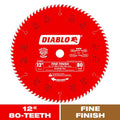 DIABLO 12in. x 80-Tooth Fine Finish Saw Blade for Wood
