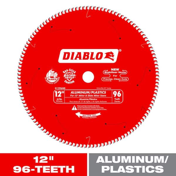 DIABLO 12in. x 96-Tooth Aluminum and Plastics Saw Blade