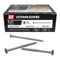 Grip-Rite #9 x 3 in. #2 Phillips Bugle Head Coarse Thread Sharp Point Coated Exterior Wood Deck Screw 1 lb. Box