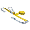 Keeper Chain End Ratchet Tie-Down Strap 27 ft. x 2 in. 3,333 lbs.