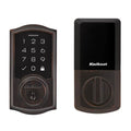 Kwikset SmartCode 270 Traditional Venetian Bronze Touchpad Single Cylinder Electronic Deadbolt Featuring SmartKey Security