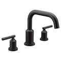 MOEN Gibson 2-Handle Deck-Mount Roman Tub Faucet Trim Kit in Matte Black (Valve Not Included)