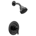 MOEN Gibson 1-Handle Posi-Temp Shower Only Faucet Trim Kit in Matte Black (Valve Not Included)