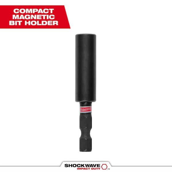 Milwaukee SHOCKWAVE Impact Duty Compact Magnetic Drill Bit Tip Extender/ Holder