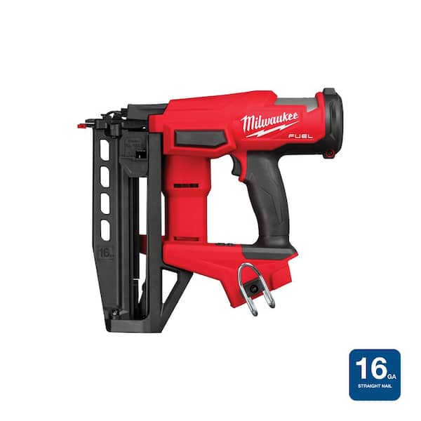 Milwaukee M18 FUEL 18-Volt Lithium-Ion Brushless Cordless Gen ll 16-Gauge Straight Finish Nailer (Tool Only) 3020-20