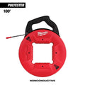 Milwaukee 100 ft. Polyester Fish Tape with Non-Conductive Tip