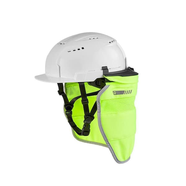 Milwaukee BOLT Yellow High Visibility Mesh Sunshade with 50+UPF UV Protection