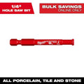 Milwaukee 1/4 in. Diamond Max Hole Saw