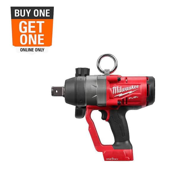 Milwaukee M18 FUEL ONE-KEY 18V Lithium-Ion Brushless Cordless 1 in. Impact Wrench with Friction Ring (Tool-Only)