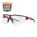 Milwaukee Clear +2.00 Bifocal Safety Glasses Magnified Anti-Scratch Lenses