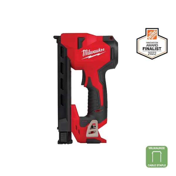 Milwaukee M12 12-Volt Lithium-Ion Cordless Cable Stapler (Tool-Only)