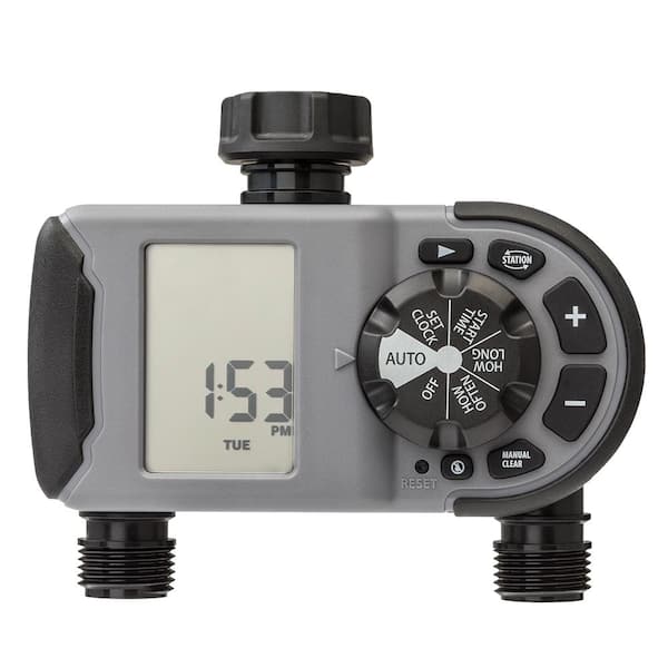 Orbit 2-Outlet Programmable Hose Watering Timer Sprinkler Timer