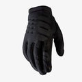 100% BRISKER Women's Glove - Black/Grey — 100%