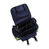 Kemp USA 15" Navy Black, Black, and Yellow Green Kemp USA High-Quality First Responder Bag — Kemp Usa