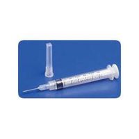 Mono Ject Kendall Healthcare Monoject Rigid Pack Syringe with Luer Lock Tip 3mL Capacity, Sterile, Single-use, Latex-free, 1/10mL Graduation - Box of 100 — Kendall