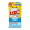 Glad OdorShield Tall Kitchen Drawstring Trash Bags, 40 Ea — Glad