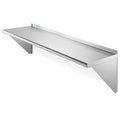 Gridmann NSF Stainless Steel 12x48 Wall Shelf 16GA Commercial Kitchen Restaurant Shelving — Gridmann