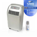 Whynter 5,000 (DOE) BTU Portable Air Conditioner Cools 400 Sq. Ft. with Dehumidifier, Remote and Filter in Gray
